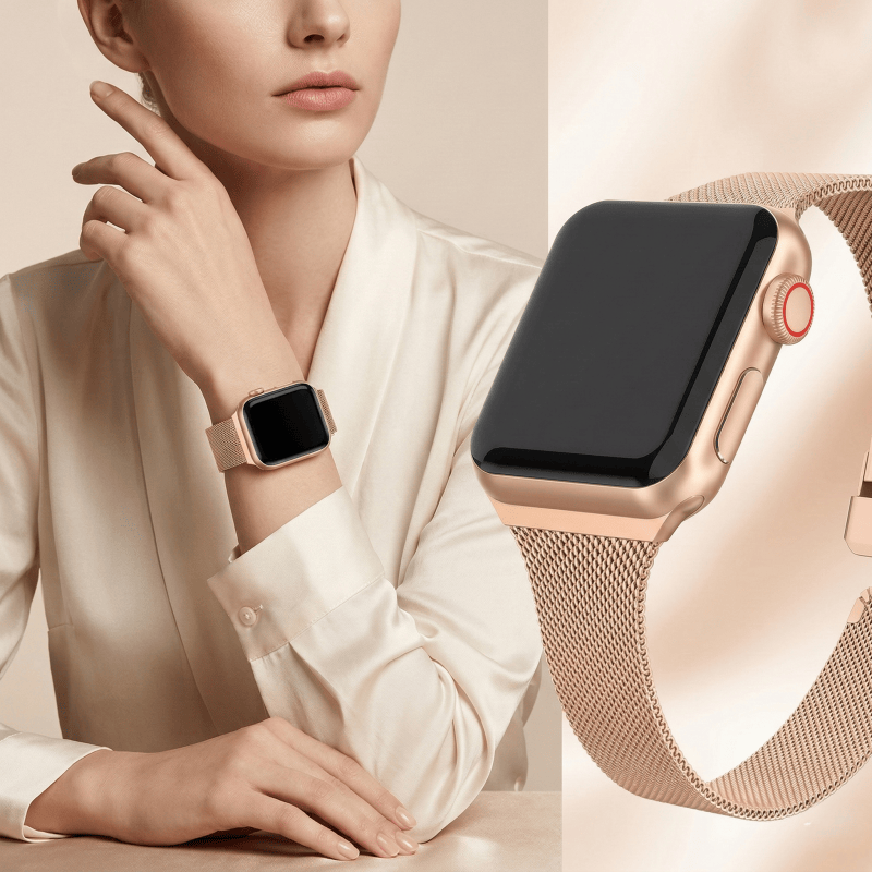 Mesh Strap Metal - Milanese Loop for Apple Watch Band
