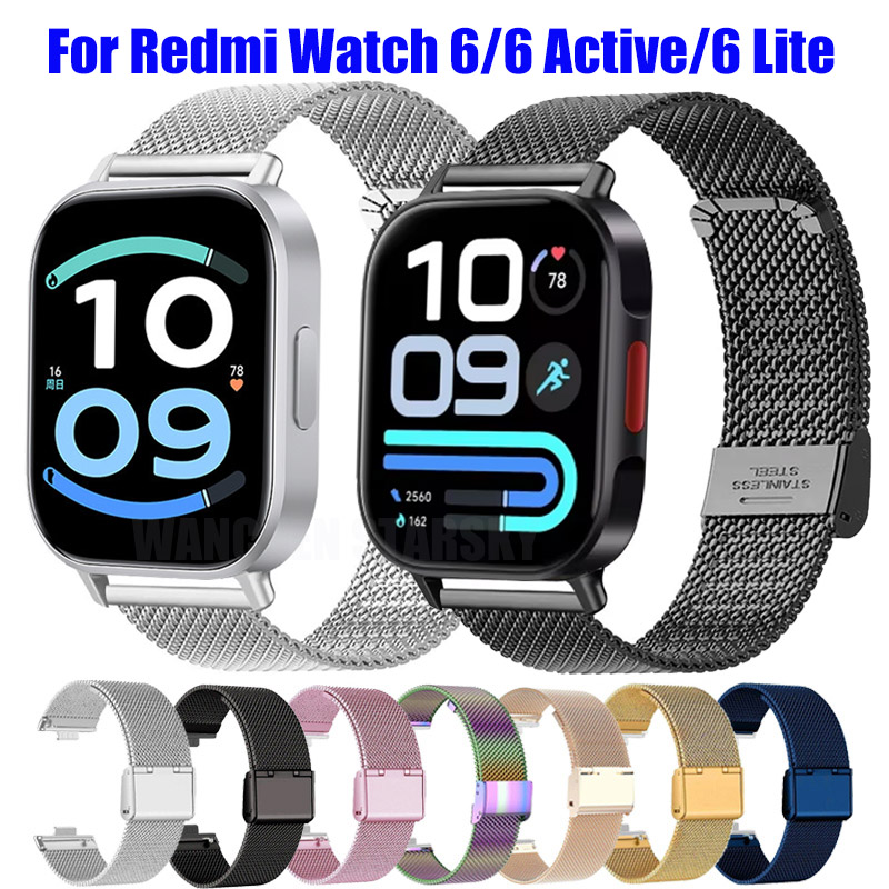 Mesh Strap Metal - Mesh Loop For Redmi Watch 6