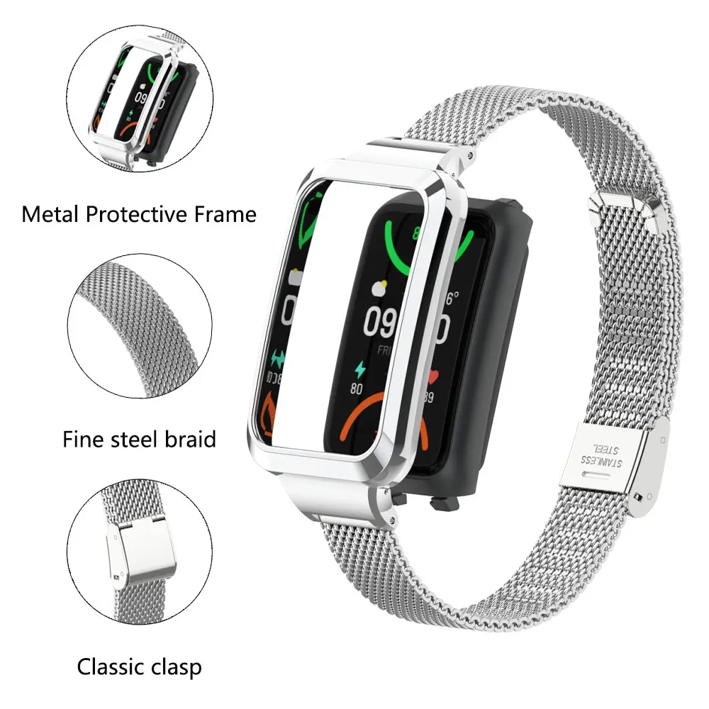 Suitable for Oppo Band 2 Stain - đánh giá và giá Mesh Strap Metal