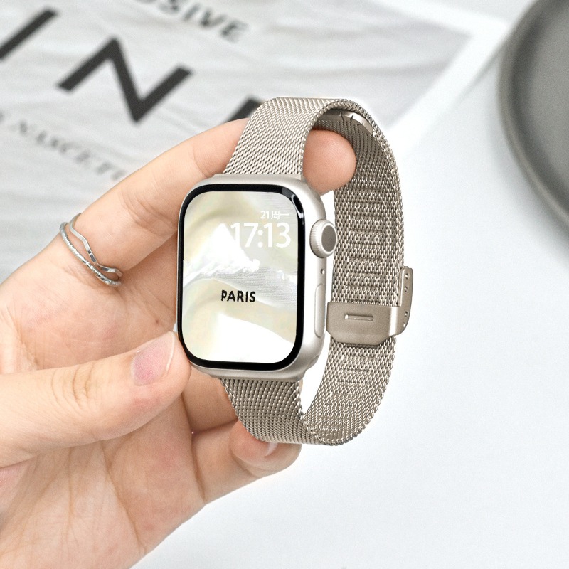 Milanese Loop for Apple Watch  - đánh giá và giá Mesh Strap Metal