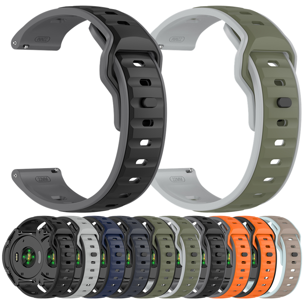 20 22mm Silicone Strap For Pol - đánh giá và giá Silicone Watch Band 22Mm