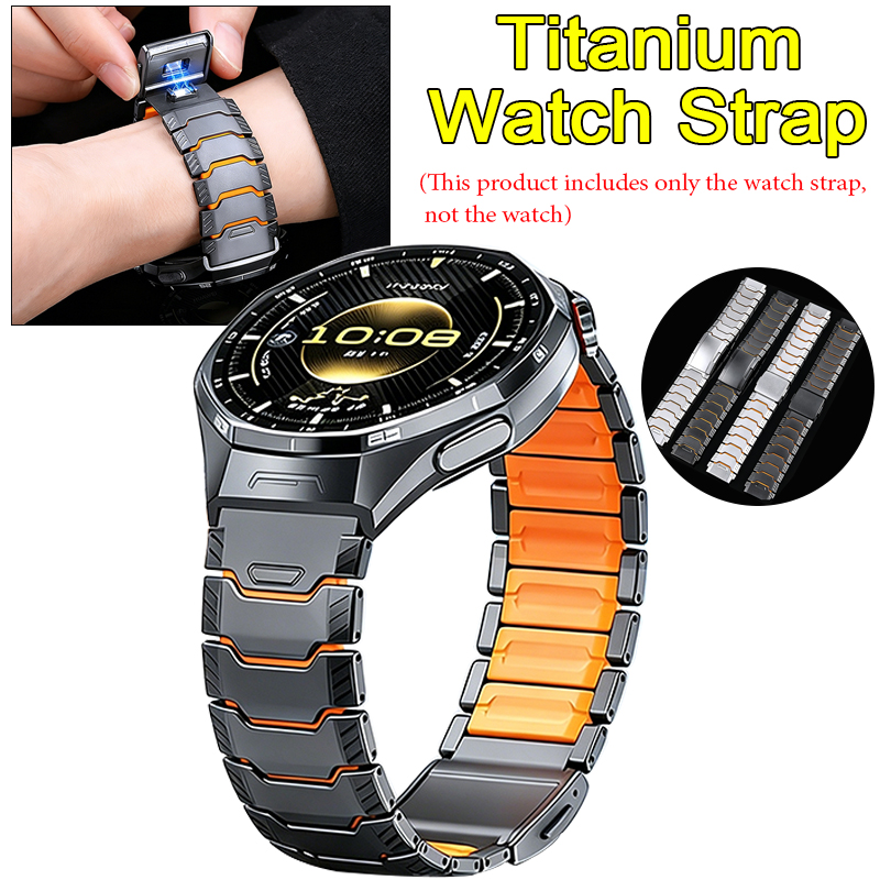 22mm Titanium Rubber Strap for - đánh giá và giá Silicone Watch Band 22Mm
